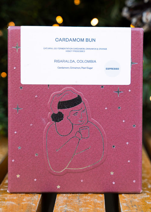 Cardamom bun - espresso